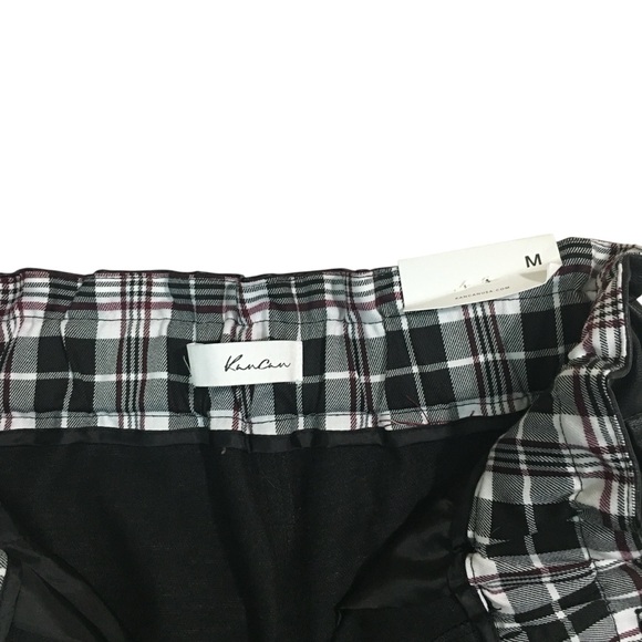 NWT KanCan Rona Matrix High Rise Faux Leather Black Joggers Cargo Pants Medium - Picture 10 of 13